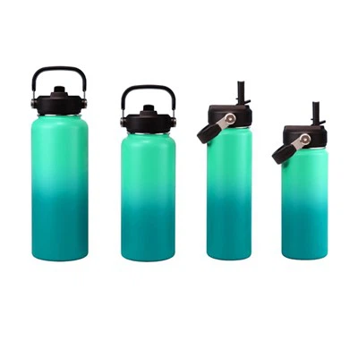 Bottiglie d'acqua in acciaio inossidabile qualificate con coperchi PP