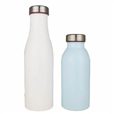 Bottiglie d'acqua per latte in acciaio inossidabile izable da 350 ml