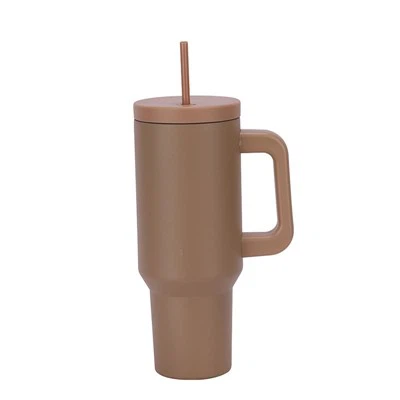 Tazza a doppia parete con impugnatura personalizzata rimovibile